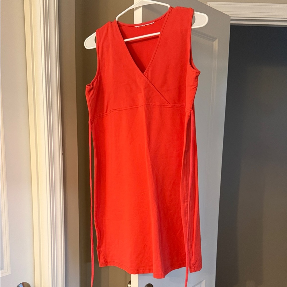Sleeveless Red Dress